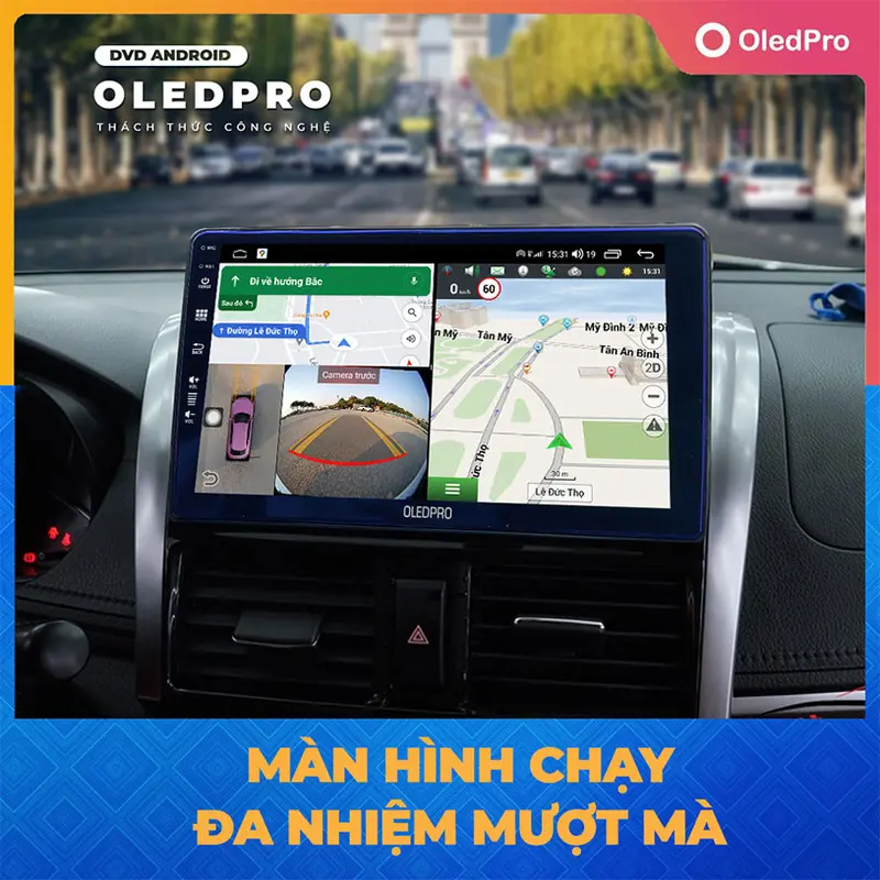 Màn Hình DVD Android Ô Tô OLEDPRO X4s Chính Hãng Tích Hợp Camera 360 2025 1