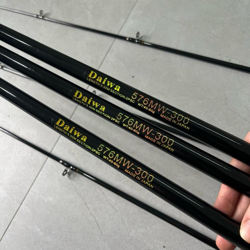 Cần Câu Cá 2 Khúc Rỗng Daiwa 576 trọng lượng Nhẹ Tải cá lớn 15kg Bắt Cá Fishing - Cần hai khúc rỗng