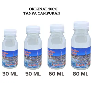Air Zam Zam Asli Isi Paket (100pcs) 30ml, 50ml, 60ml, 70ml, 80ml // Air Zam Zam  Asli Murni 100%