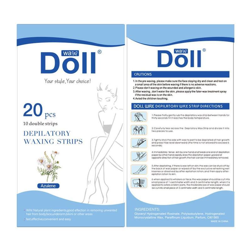 [SIÊU DÍNH] 20 Miếng Wax Lông Không Đau - 3 Giây Đánh Bay Lông Tay Chân 8