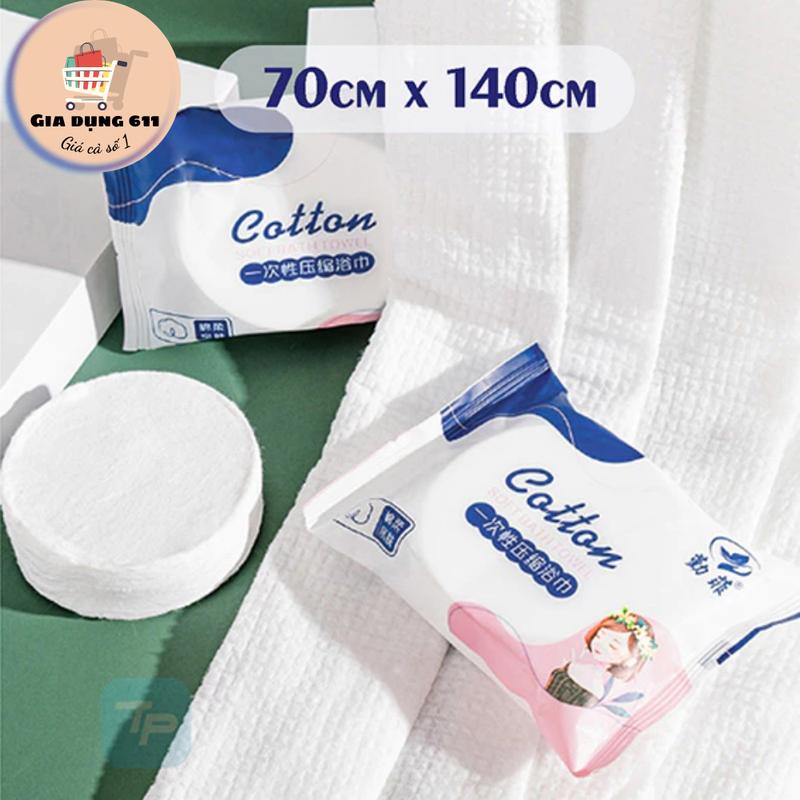  COMBO 10 Khăn tắm nén du lịch  HÀNG LOẠI 1   Viên nén nhỏ gọn  sử dụng khi đi chơi đi du lịch siêu tiện lợi 