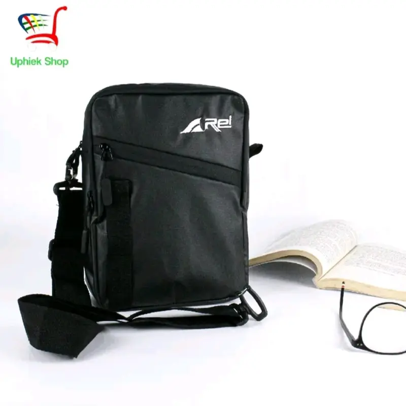 Tas Selempang Pria Anti Air / Tas Kotak Pria Wanita Anti Ginkel Arei Waterproof 0