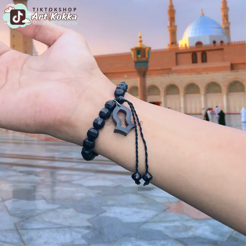 Gelang Koka Crystal Terompah Cutting Free Box Aesthtic Kaokah Kating Kokka amethyst 2