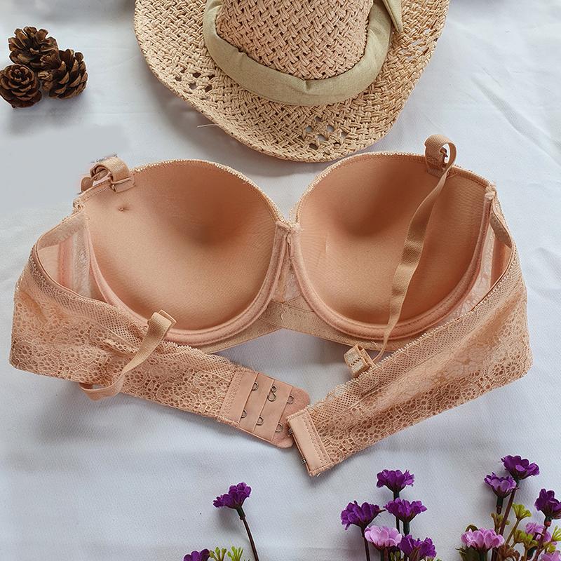 Product Introduction of Áo Lót Nữ Ren - Có Gọng - Đệm Mút Mỏng - Cup Ngang - Quả Tròn Ôm Nâng  8324 16