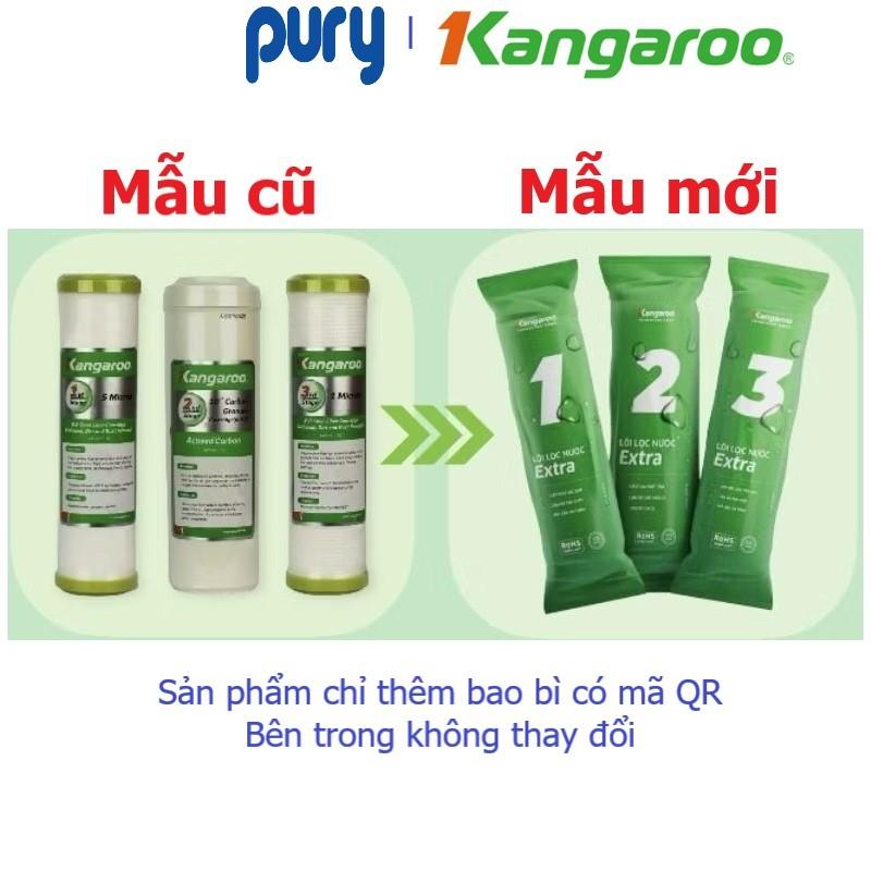 Bộ lõi lọc 123 Extra Kangaroo chính hãng