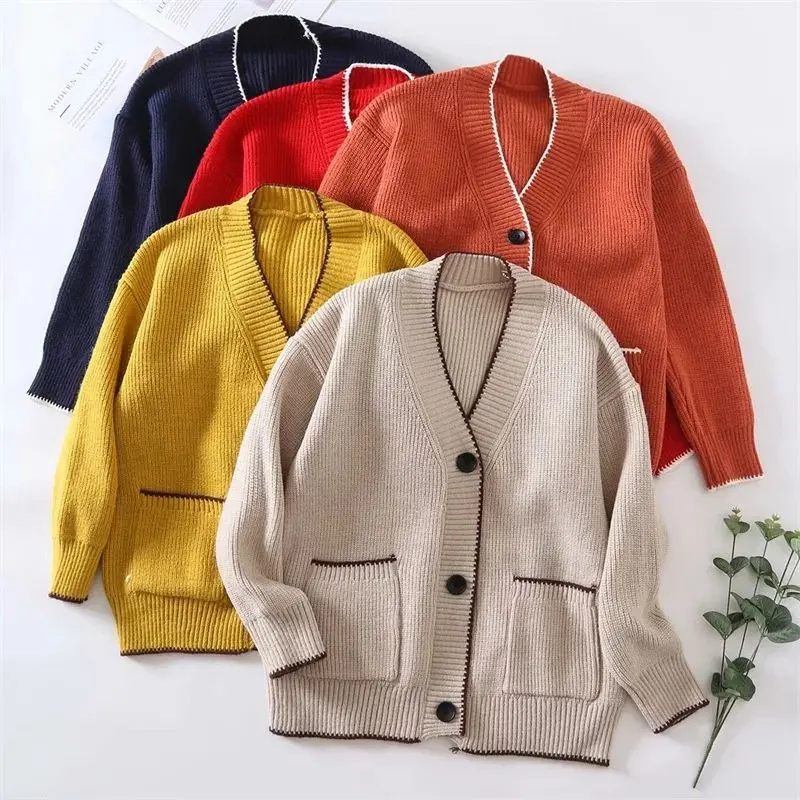 Syanin Outer Cardigan Rajut Wanita Fit Oversize Knitwear  Kancing  Kardigan