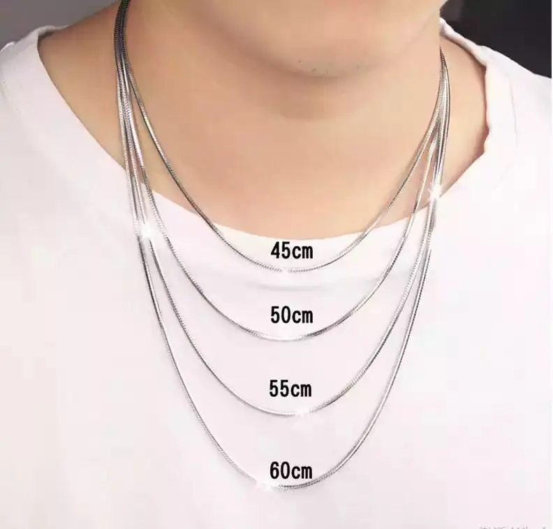Kalung ITALY - KALUNG TITANIUM PRIA/WANITA ANTI KARAT DAN TIDAK LUNTUR CHANDRA.ACC Wanita Wanita Wanita 2