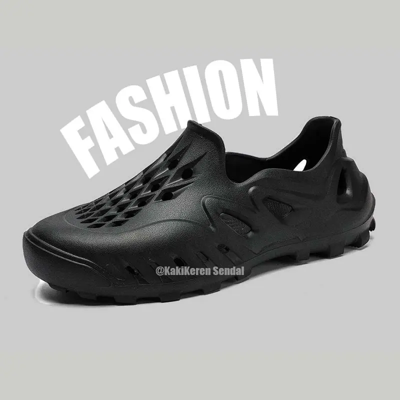 [COD]Sandal hiking outdoor, sandal anti air dan anti selip,Bahan EVA, sandal pria trendi