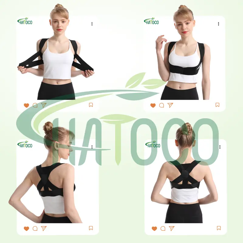 Đai Bảo Vệ Vòng 1 Hatoco Nâng Đỡ Vòng Một Khi Tập Gym, Khắc Phục Gù Lưng 8