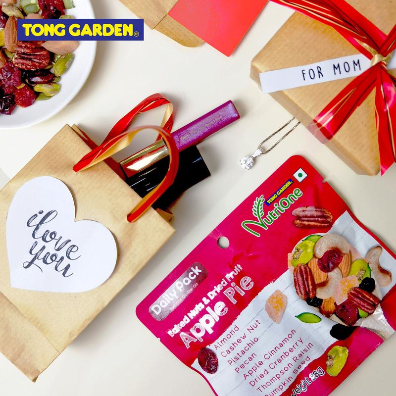 TONG GARDEN HỖN HỢP HẠT VÀ TRÁI CÂY SẤY – BÁNH TÁO 28G 4