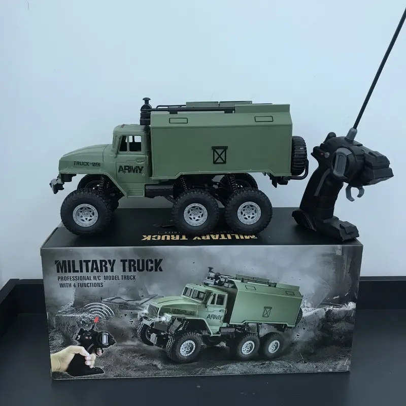 Mainan Anak Remote Control Military Army Truck / RC Truk Tentara 1