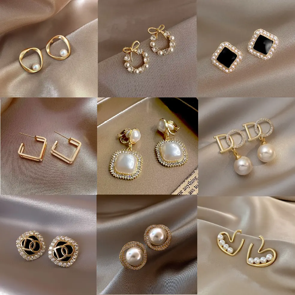 Girl Women Fashion Elegant Earrings