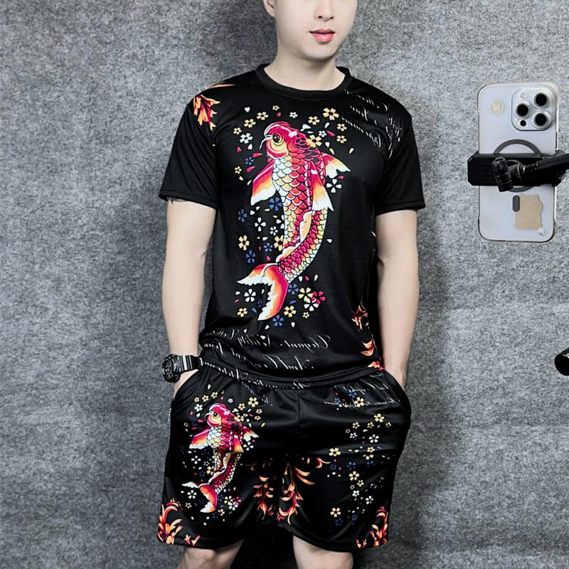 Product Introduction of Bộ quần thể thao thun hè SIZE 33 -> 120kg in 2D BA Lỗ Xanh chất liệu thun lạnh co dãn 4 chiều thoáng mát bền đẹp không bai xù - A'ka Fashion 365 18