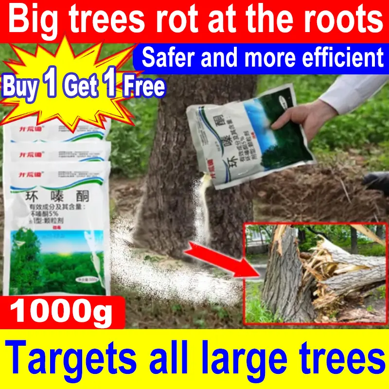 Tree root rots over night Tree killer 500g/bag Racun pokok paling ...