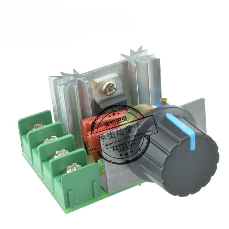 Product Introduction of 10PCS 2000W thyristor governor motor 220V high power electronic voltage regulator dimming speed regulation temperature regulation 13