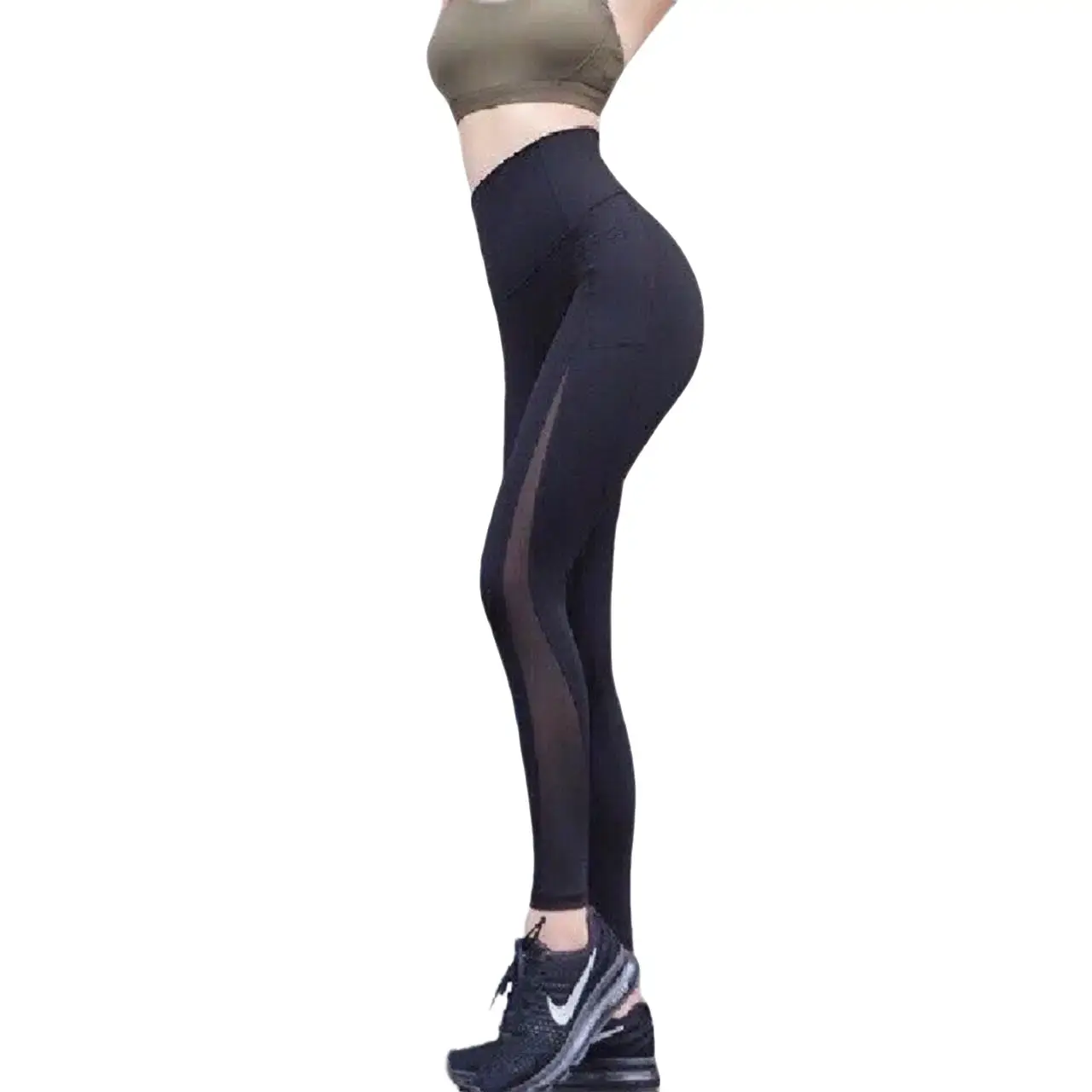 Tổng Hợp Các Mẫu Quần Dài Legging Phối Lưới Chất Thun Lạnh Cực Đẹp Sport Chạy Bộ  (Đồ Tập Gym-Yoga Nữ)