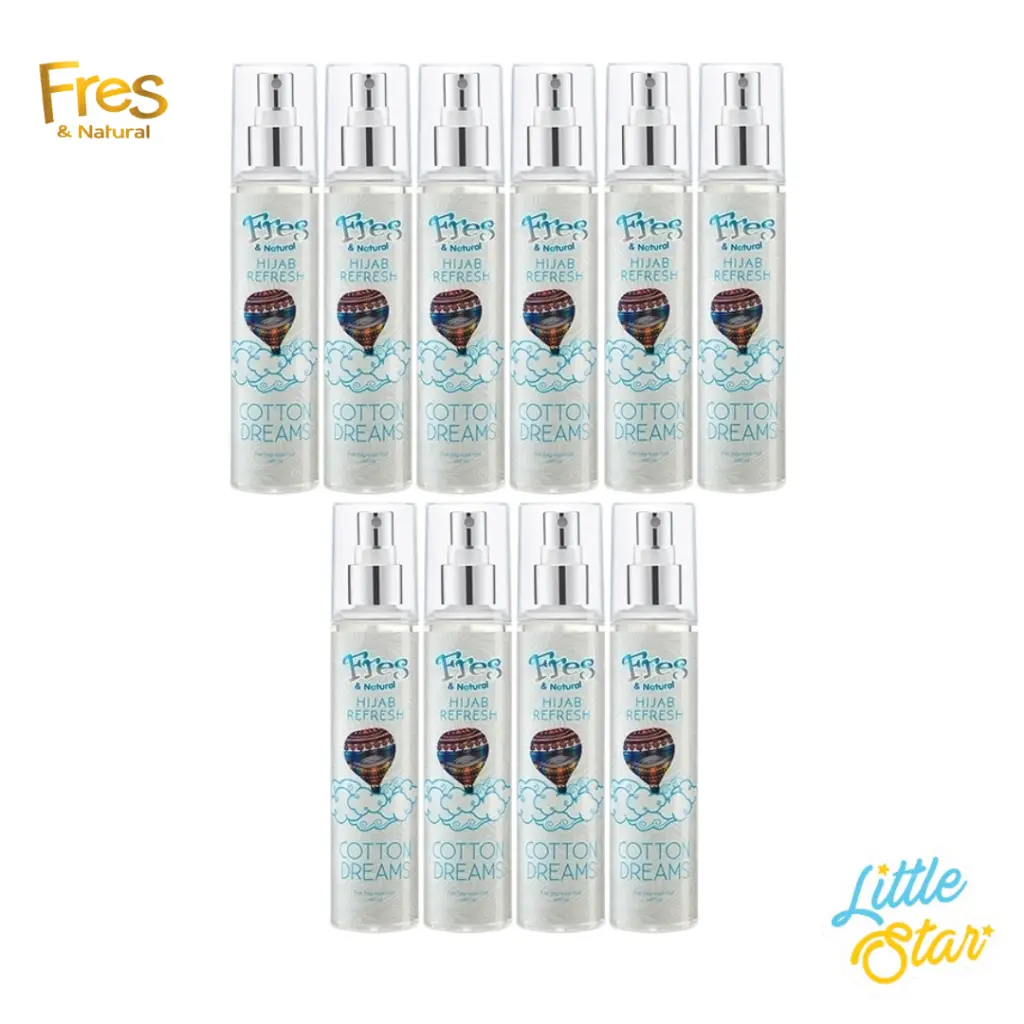 Isi 10 Pcs Fres & Natural Spray Cologne Parfum 100ml Fine Fragrance Mist Minyak Wangi Hijab Isi 10 Pcs Fres & Natural Spray Cologne Parfum 100ml Fine Fragrance Mist Minyak Wangi Hijab