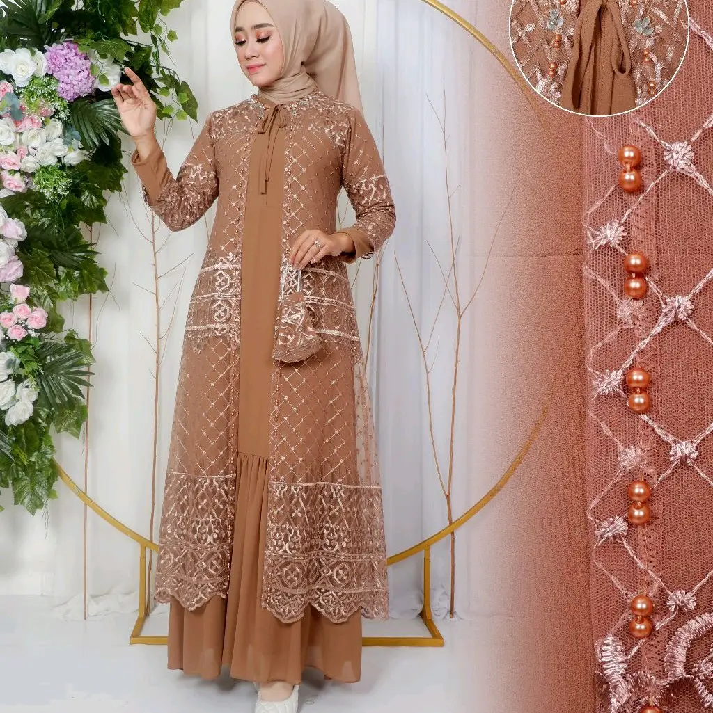 GAMIS PESTA SAGE GREEN/ GAMIS/ GAMIS TERBARU/ GAMIS KONDANGAN/ GAMIS TILE/ GAMIS CERUTY/ GAMIS BRUKAT/ GAMIS BROKAT/ GAMIS MEWAH/ DRESS KONDANGAN/ KEBAYA MODERN/ BAJU PESTA WANITA MUSLIM/ BAJU KONDANGAN WANITA/ GAMIS BRUKAT TERBARU