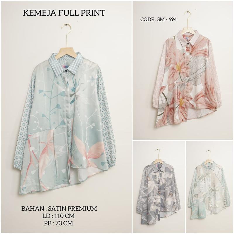 New Release Baju Wanita campuran Print By Ameela.KL 4