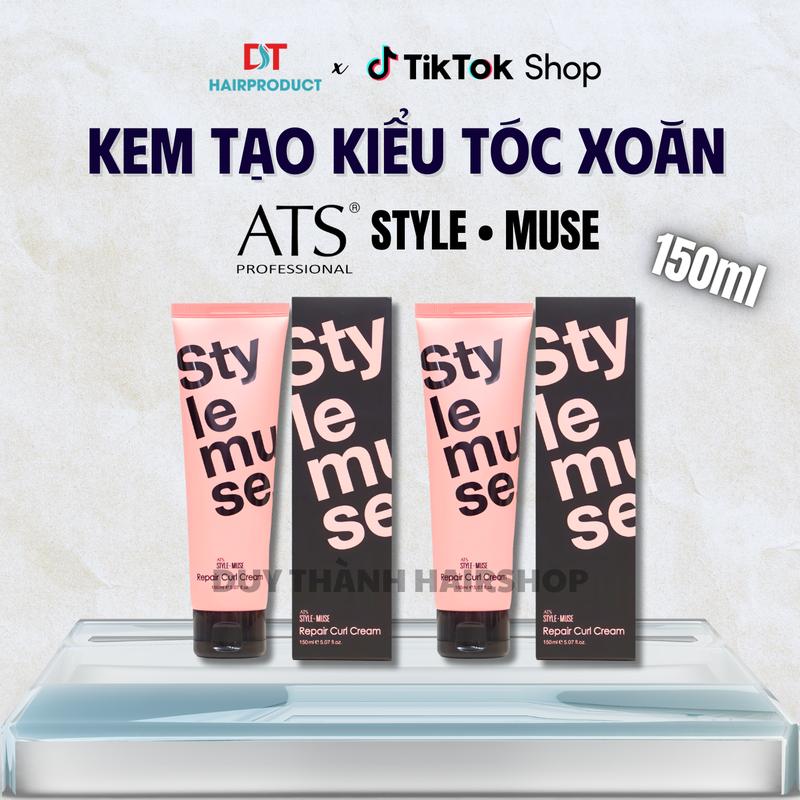 Gel ATS tạo kiểu dành cho tóc uốn xoăn chính hãng Hàn Quốc gel mềm không bết dính 150ml