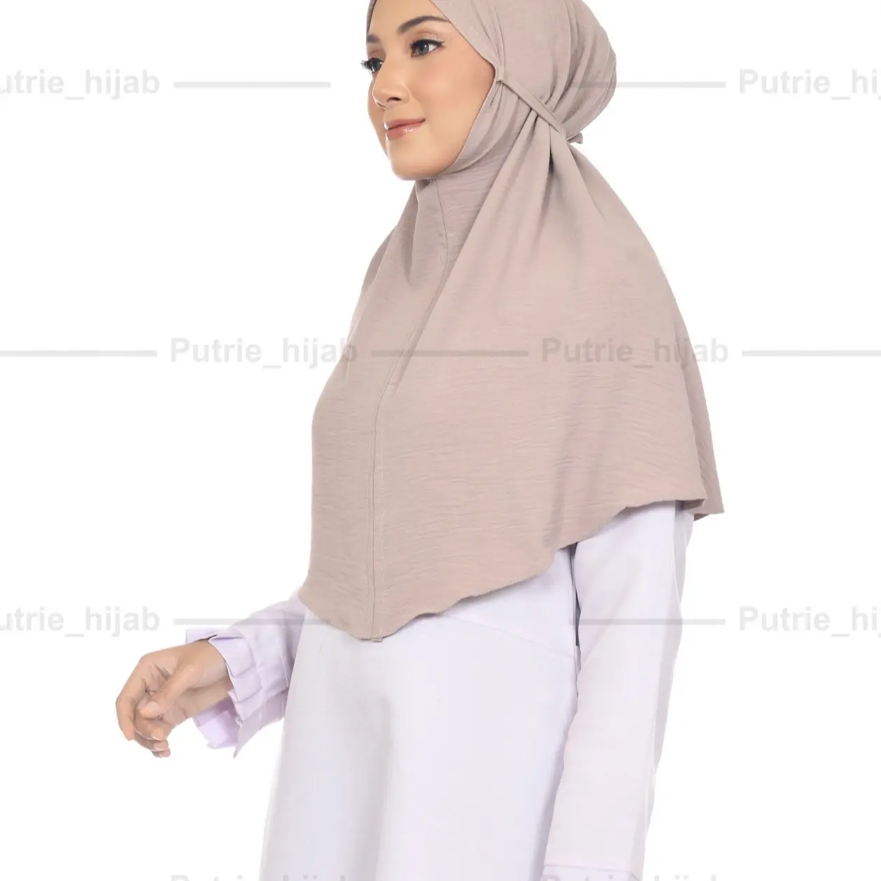 Bergo Maryam Crinkle Airflow Premium Quality Jilbab Instan
