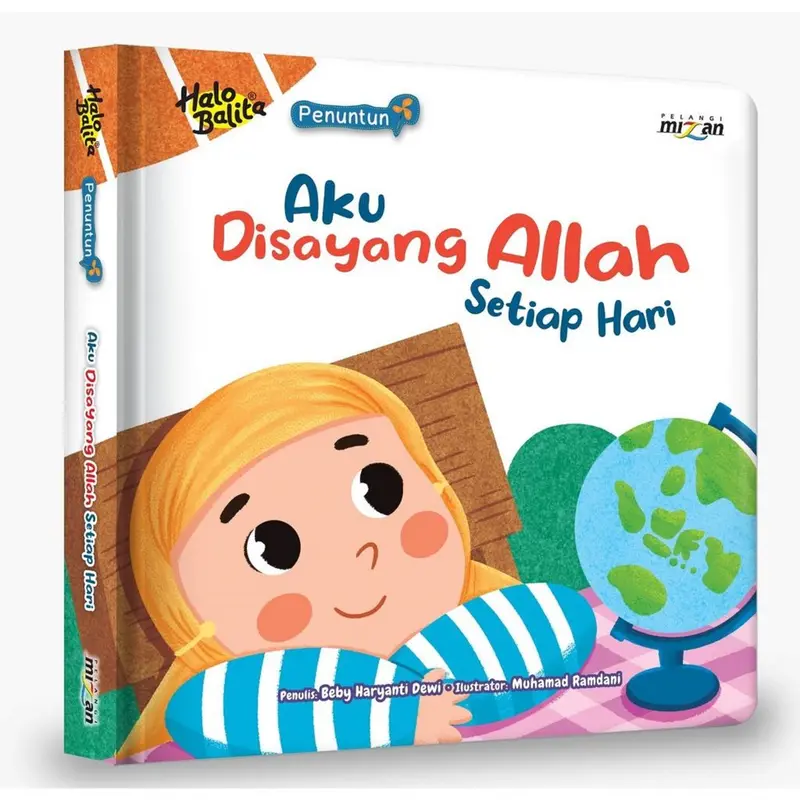 [Mizan] Buku Anak Boardbook Penuntun Aku Disayang Allah Setiap Hari 2