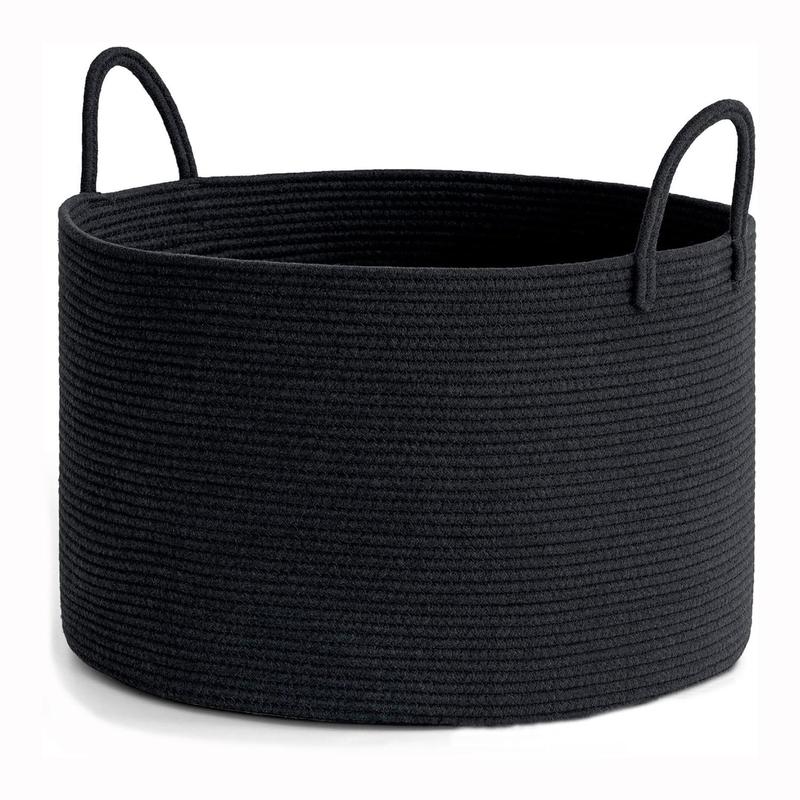 Large Capacity Clothes Basket with Handle, Summer Foldable Laundry Basket, Bathroom Accessories, Storage Basket for Home Laundry Room, Bedroom, Living Room 9
