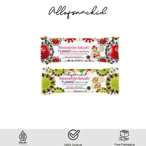 HEAVENLY BLUSH - Tummy Yogurt Bar - Snack ready to go - Camilan Diet - 25gr - Berries / Lime