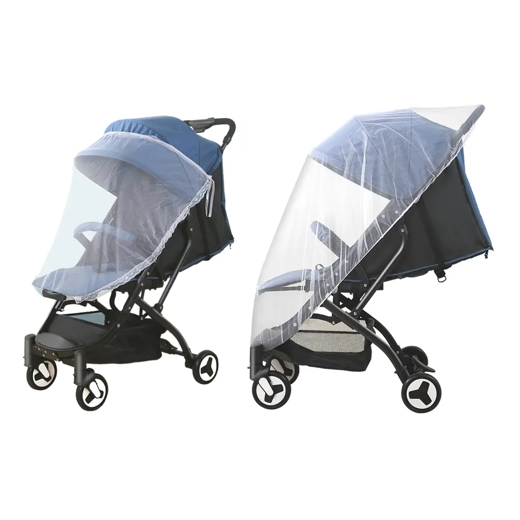 Universal Pram Net Baby Sunshades Mosquito Net Buggys Insect Net Fly Bug Net Protection Cover for Stroller Pushchair