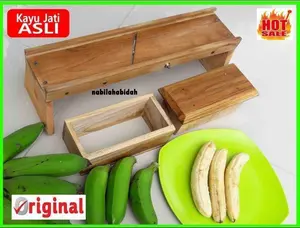 ALat Pengiris Serbaguna - Pengiris Bawang, Kentang, Pidang Dll Bahan Kayu Jati