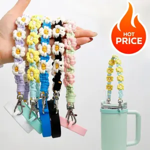 Water Bottle Lanyard / Silicone Water Bottle Strap / Cup Holder / Glass Water Bottle Lanyard / Silicone Material