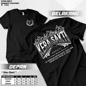 Kaos IKSPI Kera Sakti Society Dilahirkan Bukan Untuk Takut Dan Bukan Pula Untuk Ditakuti Combed