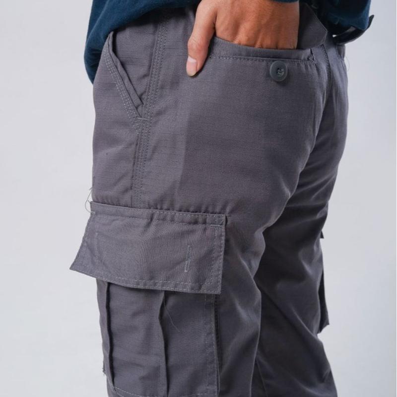 Celana Panjang Cargo Ripstop Jumbo Big Size | Cargo Tactical Panjang Semi Slimfit | Celana Cargo Panjang Pria Dewasa kimpol | CELANA CARGO PANJANG PALING KEREN MURAH MERIAH Outdoor Distro Cowok Casual Kerja 6