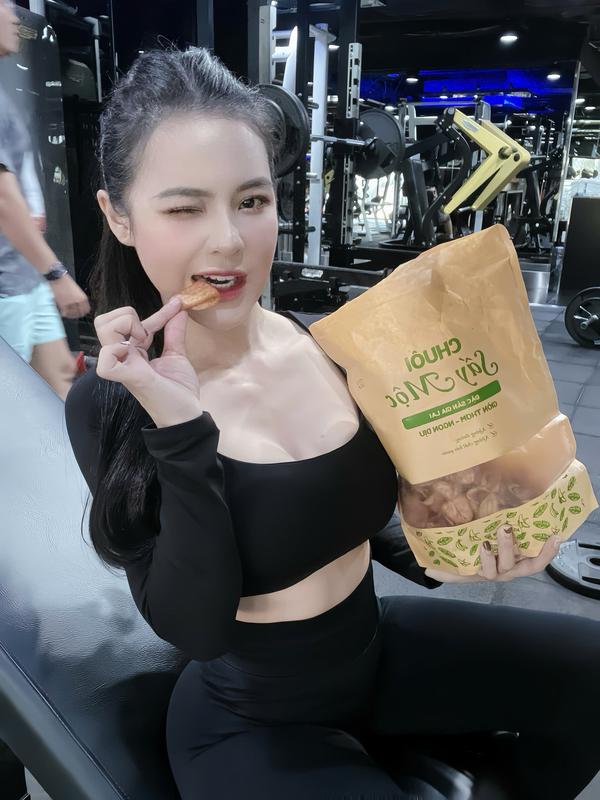 LOANHOANG FOOD-Chuối sấy mộc healthy không đường, tốt cho sức khỏe 1