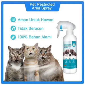 HugoBosspet Pet Restricted Area Spray  Anti Cat Spray Repellent  Anti Chew Spray Pengusir Anjing KucingBahan Alami Anti Gigit Hewan Peliharaan