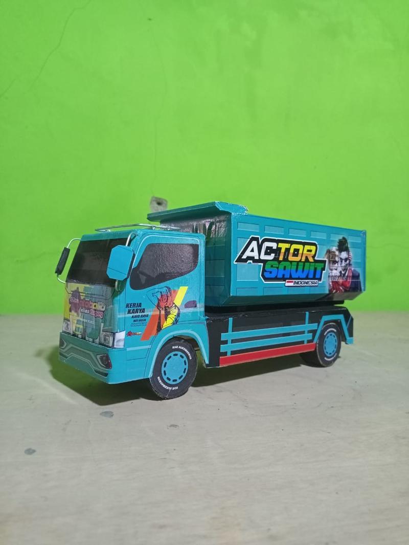 Product Introduction of miniatur truk oleng DAM viral Mainan Anak 5