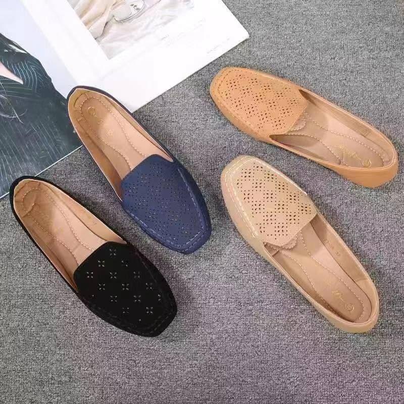 #723-55 Flat shoes Square toe doll shoes for women close shoes with box synthetic Girl Walking Shoes Footwear Flatform 1