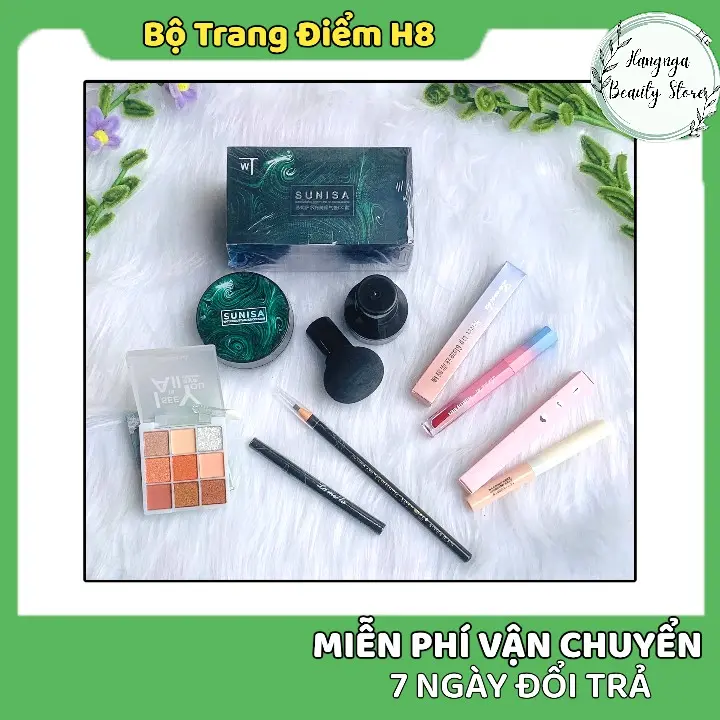 Combo trang điểm [H8], Phấn nước sunisa, son môi, bút kẻ mắt, chì kẻ mày.. theo phân loại