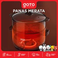 Gambar Goto [COD] Oscar Panci Listrik Elektrik Fry Pan 3L Goreng Kukus Serbaguna - NAVY BLUE dari Goto Living Kota Tangerang 5 Tokopedia