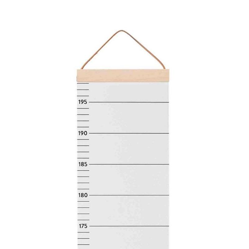 Product Introduction of Nordic Children Height Ruler Canvas Hanging Growth Chart  Decorative 4