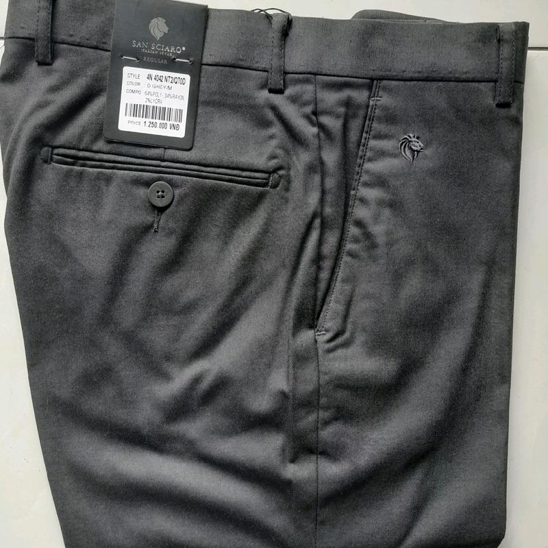 QUẦN TÂY DÀI SAN SCLARO VIỆT TIẾN FOM REGULAR ( FOM SUÔNG)  CÓ LY VÀ OLY.LẺ SIZE 6