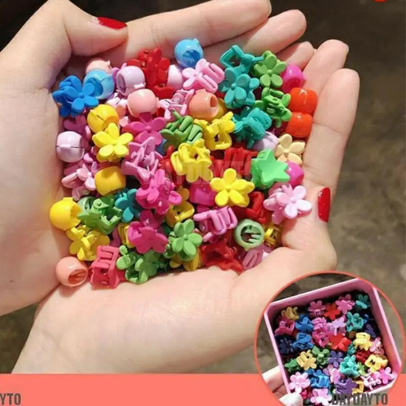 MỚI | SET 12 CÁI KẸP TÓC MINI MIX NHIỀU MÀU MẪU NGẪU NHIÊN SIÊU XINH | VIDEO THẬT | SHOP BEECOW Women  Càng Cua 0