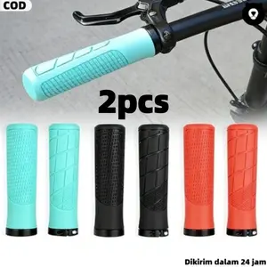 2PCS Handgrip/Lock Karet Sepeda/Handfat Handgrip/Grip Stang TPR