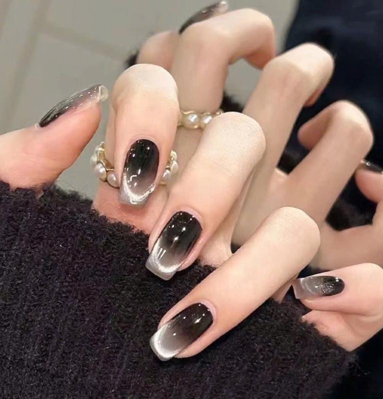 NAIL__XINH MÃ Đ345 nails box MÃ Đ345 mắt mèo ĐEN mắt mèo