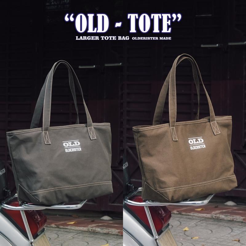 Túi tote “OLD - tote” size lớn - Olderister