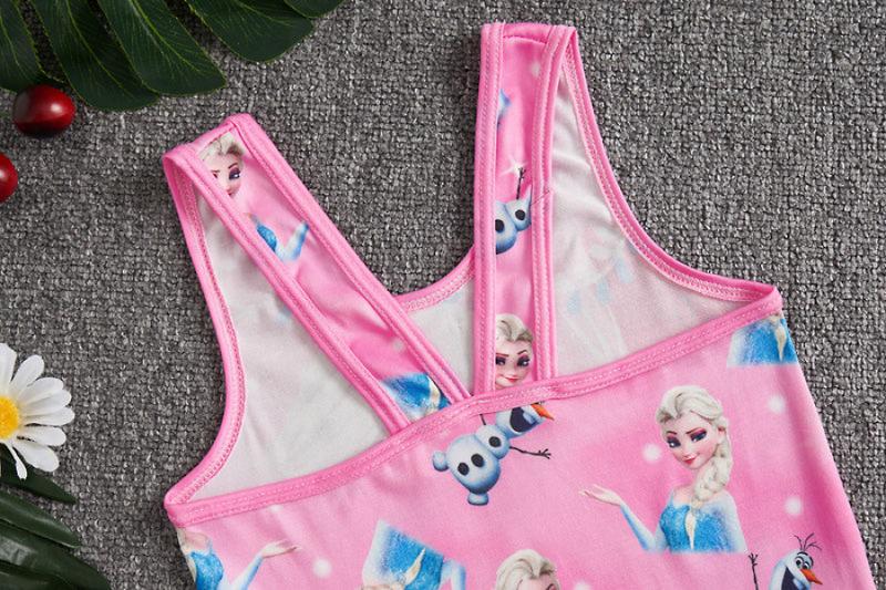 Product Introduction of Girl's One-Piece Swimming Suit Summer New Medium and Large Children Swimming Princess Skirt Little Girl Baby Swimsuit 17