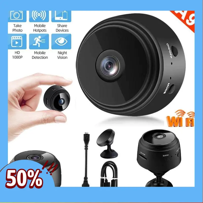 Camera A9 Không Dây 1080P - Quan Sát IP,  Wifi, Hình Ảnh Rõ Nét, Góc Rộng