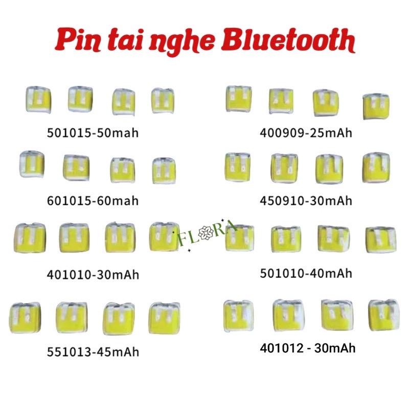 Pin li-po pin sạc tai nghe Bluetooth 400909, 401010, 401012, 450910, 501010, 501015, 551013, 601015 0