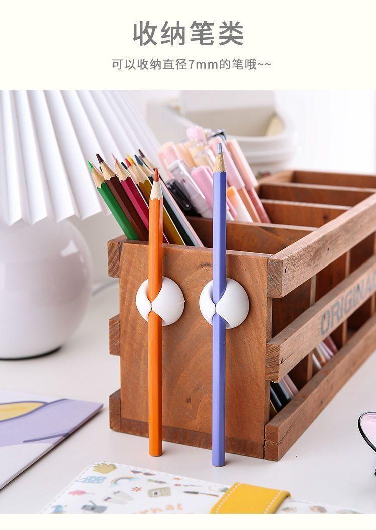 Product Introduction of [30 Days Hot Sale 9519 Pieces] Desktop Data Cable Charging Cable Organizer Mobile Phone Earphone Cable Office Bedside Wall Self-Adhesive Cable Fixer Organizer 16