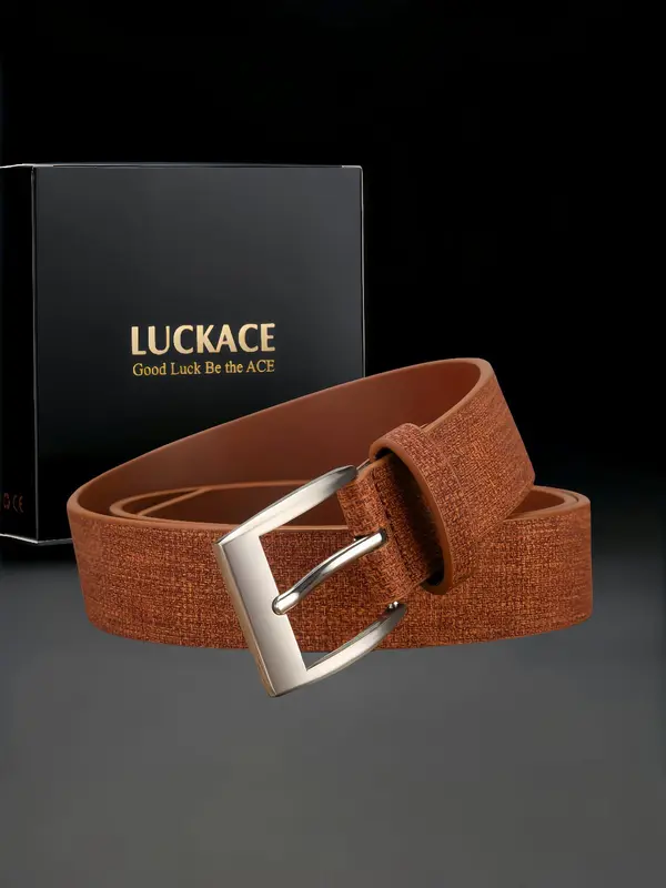 Vintage PU Leather Belt for Men and Women, Fashion Belt for Party, Daily Clothing Decor, Trendy All-match & Exquisite Belt for Birthday Gift 7